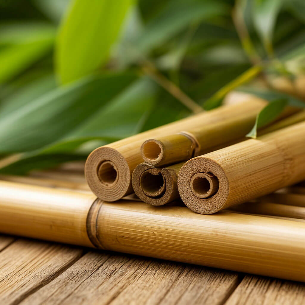 Natural bamboo and sustainable materials