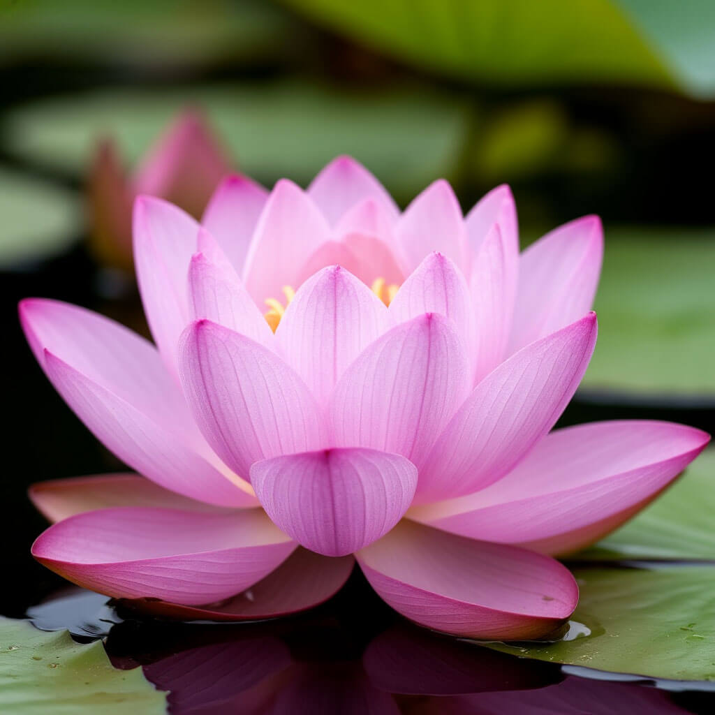 Lotus flower symbolizing inner peace and philosophy